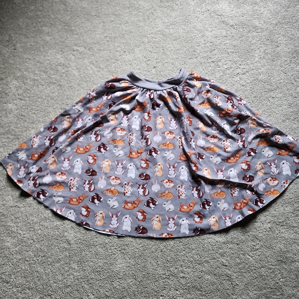 Blackmilk Bun Bun Midi Skirt